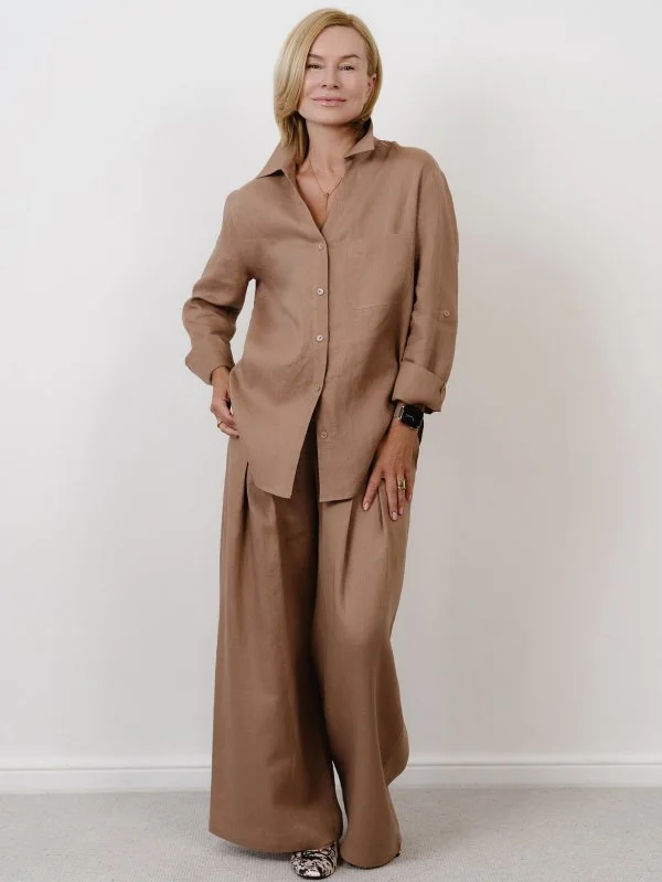 Рубашка цв. тауп