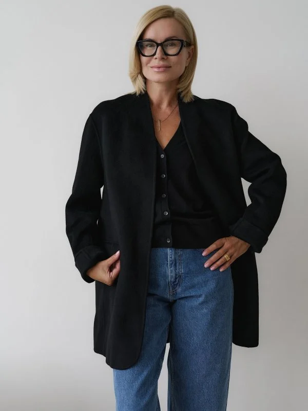 Пальто Double Face цв.чёрный Пальто Double Face цв.чёрный