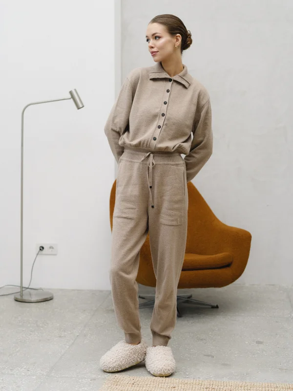 Комбинезон COCON цв. Бежево-коричневый - в фирменном магазине спортивной одежды Brillante.by