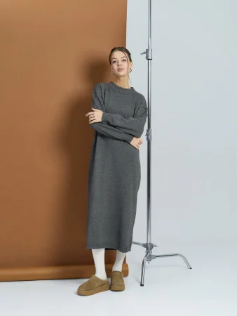 Купить Платье ангоровое цвет Графит в фирменном магазине спортивной одежды Brillante.by