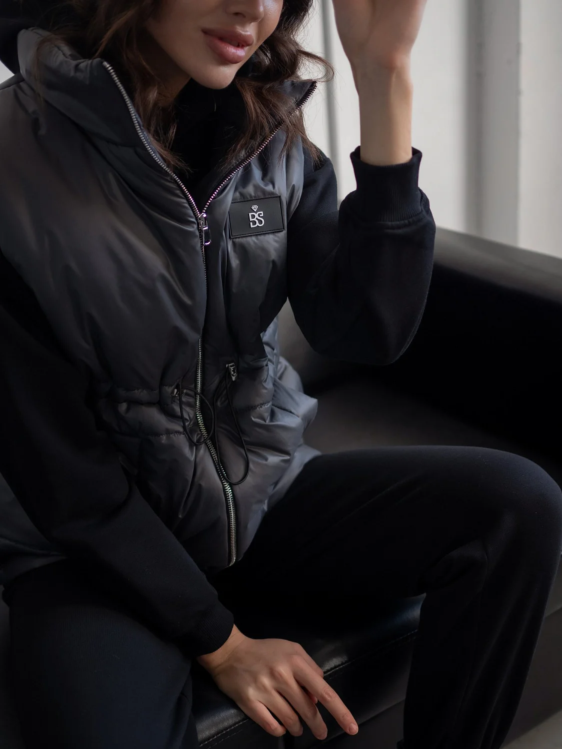 Безрукавка женская цвет Графит