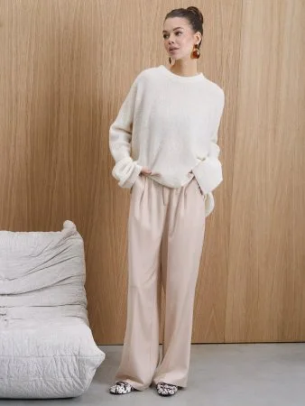 Купить Свитер из мохера цвет Айвори в фирменном магазине спортивной одежды Brillante.by