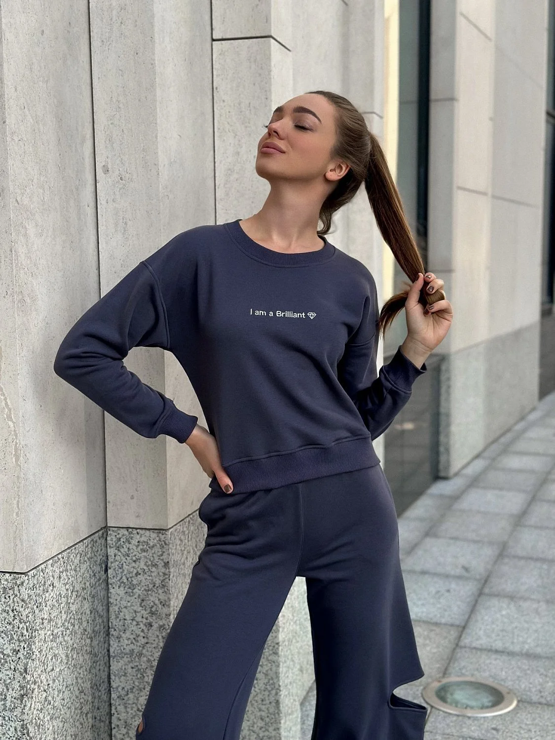 Костюм "I am a BRILLIANT" цвет Графит Костюм "I am a BRILLIANT" цвет Графит