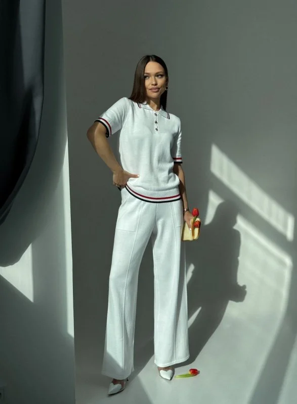 Костюм Aesthetics цв.Белый ( поло и брюки можно купить отдельно) - в фирменном магазине спортивной одежды Brillante.by