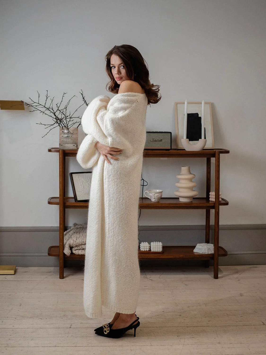 Кардиган цвет Молочный