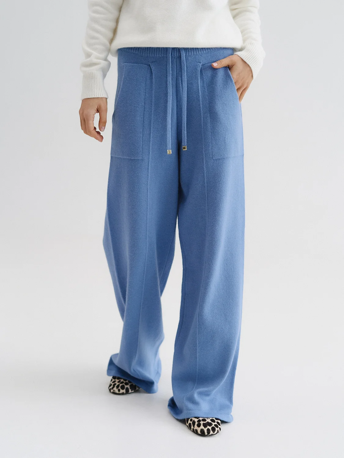 Брюки  Eclat цвет ледяной голубой