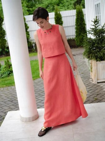 Купить Топ цвет коралл в фирменном магазине спортивной одежды Brillante.by