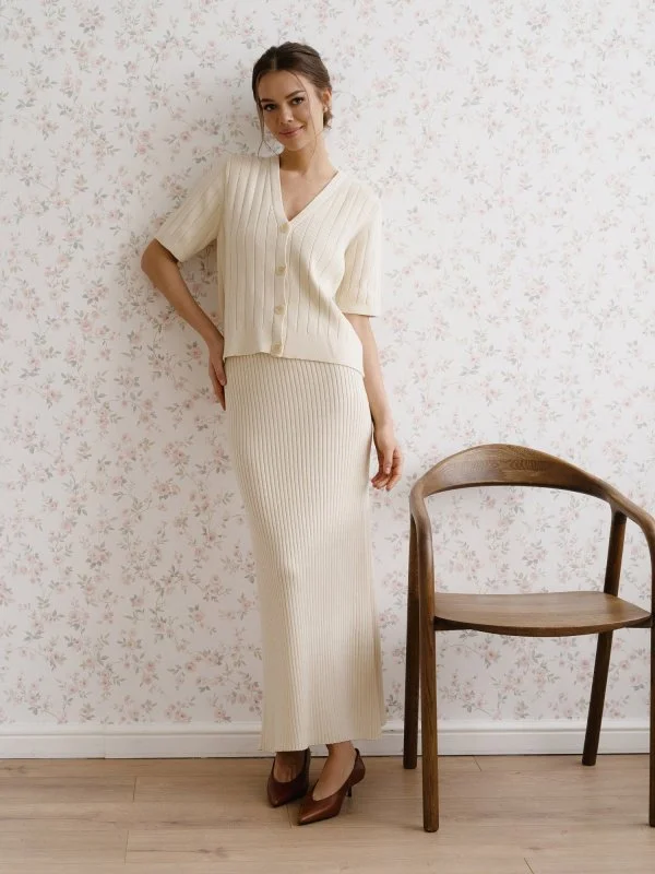 Кардиган цв.сливочный - в фирменном магазине спортивной одежды Brillante.by