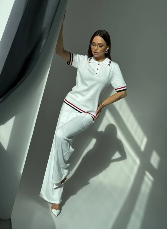 Костюм Aesthetics цв.Белый ( поло и брюки можно купить отдельно) - в фирменном магазине спортивной одежды Brillante.by