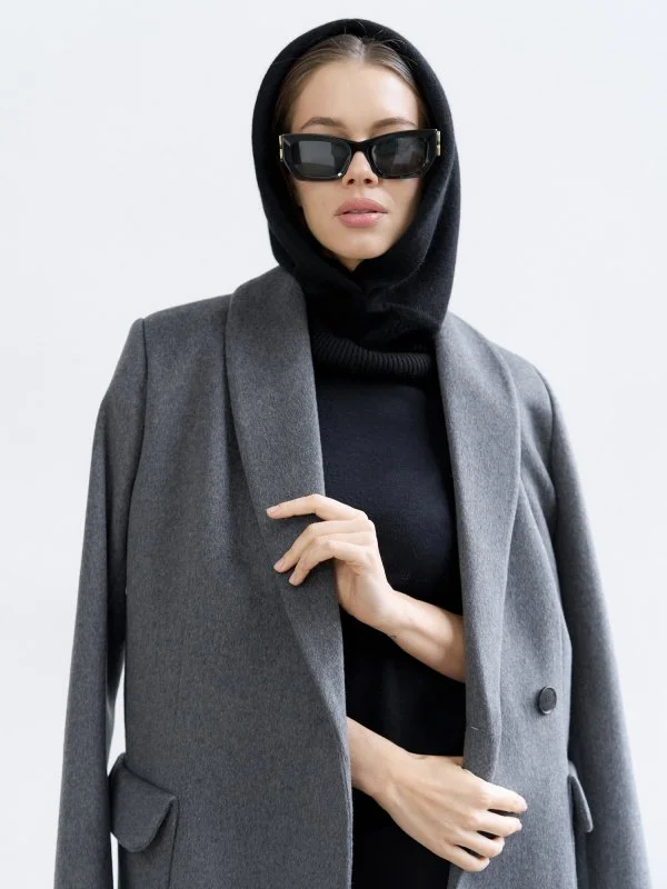 Капор ангоровый цвет Чёрный Капор ангоровый цвет Чёрный - в фирменном магазине спортивной одежды Brillante.by