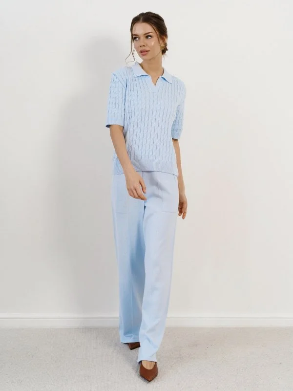 Брюки цв.голубой - в фирменном магазине спортивной одежды Brillante.by