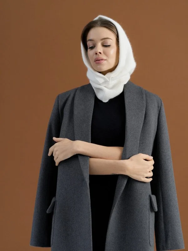 Капор ангоровый цвет Белый Капор ангоровый цвет Белый - в фирменном магазине спортивной одежды Brillante.by