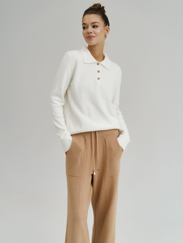 Поло Eclat цвет белый