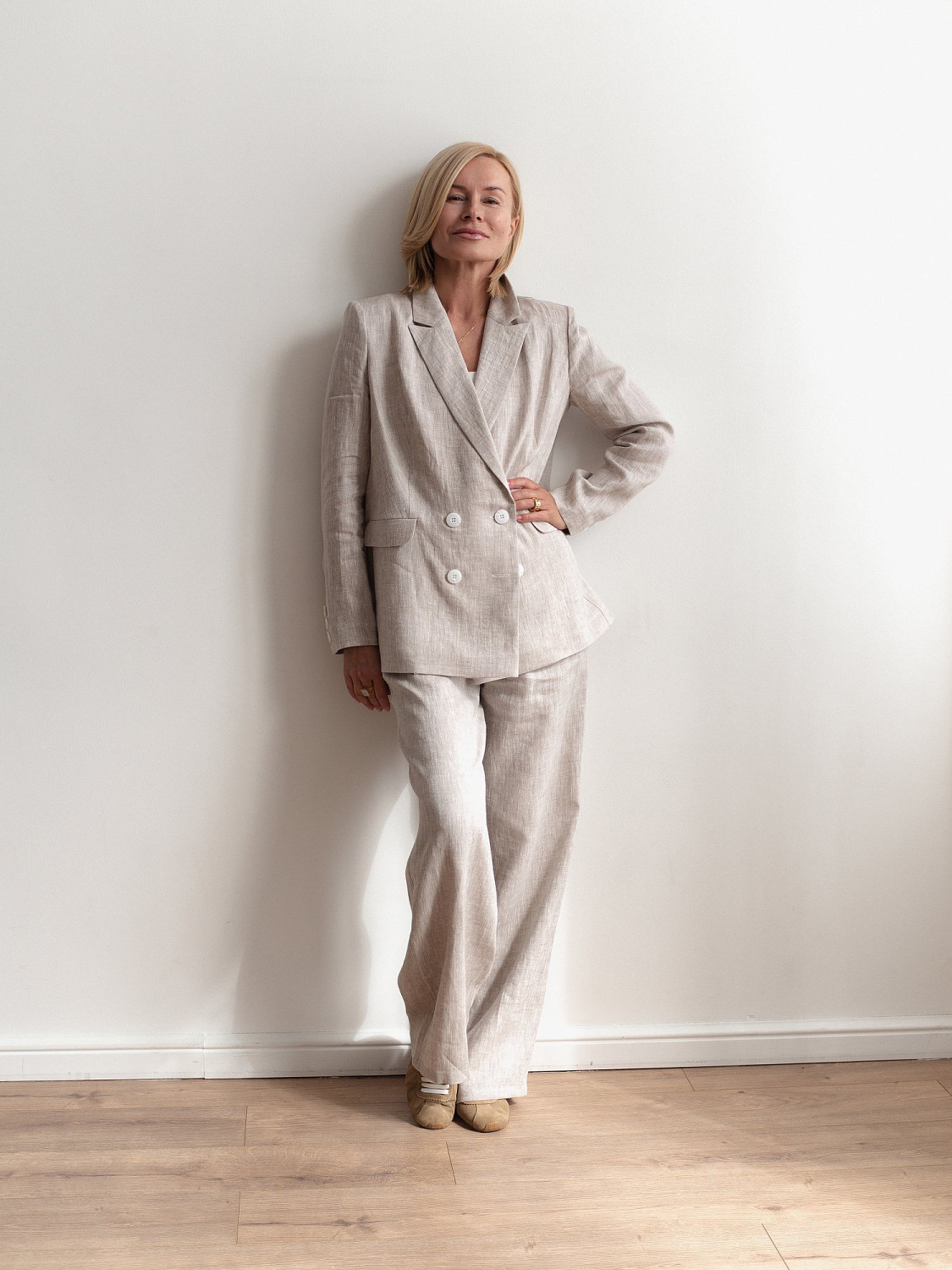 Жакет женский цвет Натуральный