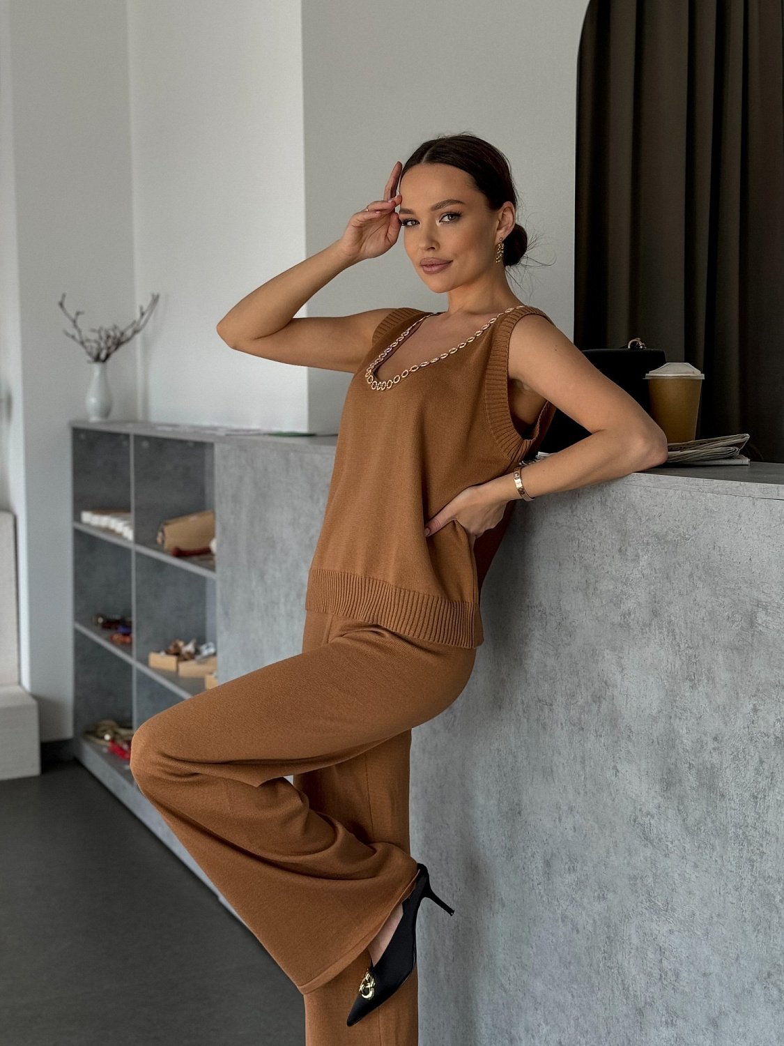 Костюм Brillante цвет Кемл