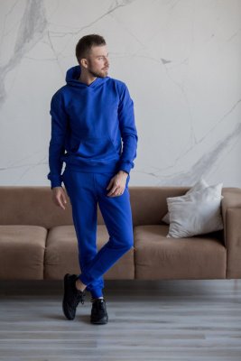Купить Костюм спортивный мужской цвет Синий электрик в фирменном магазине спортивной одежды Brillante.by