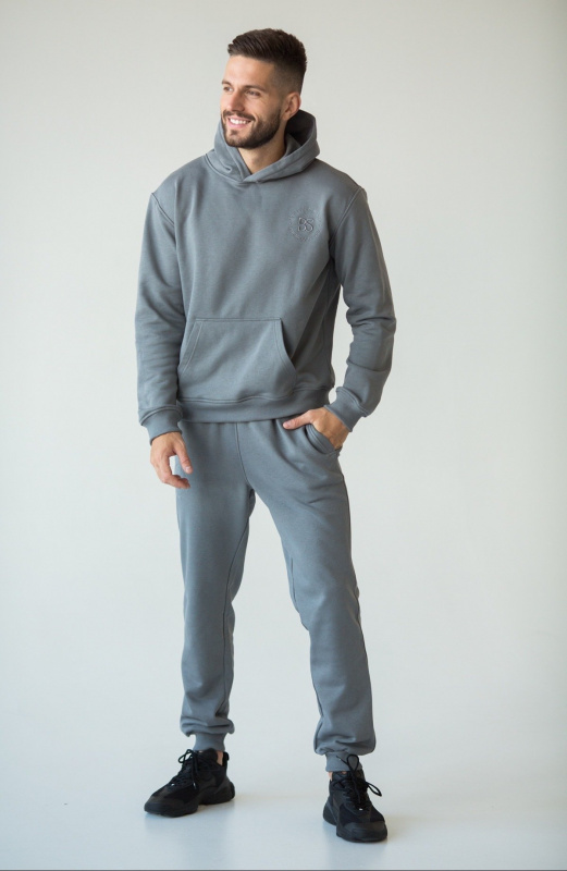 Костюм спортивный мужской цвет Серый - в фирменном магазине спортивной одежды Brillante.by