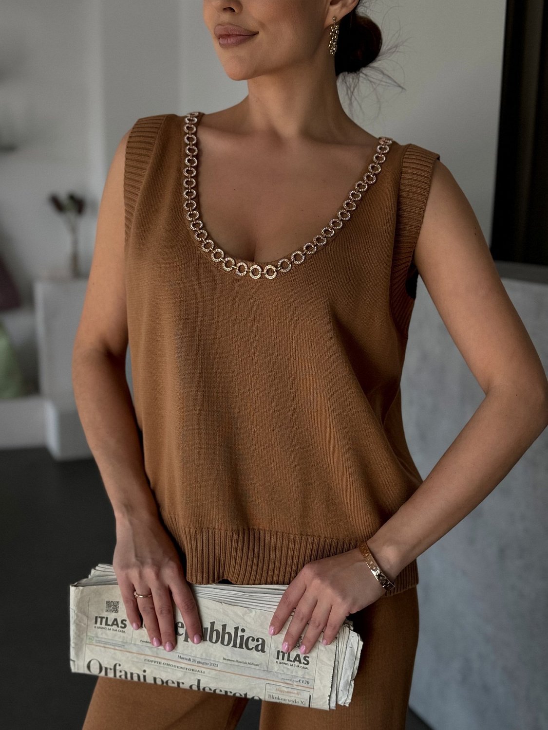 Костюм Brillante цвет Кемл