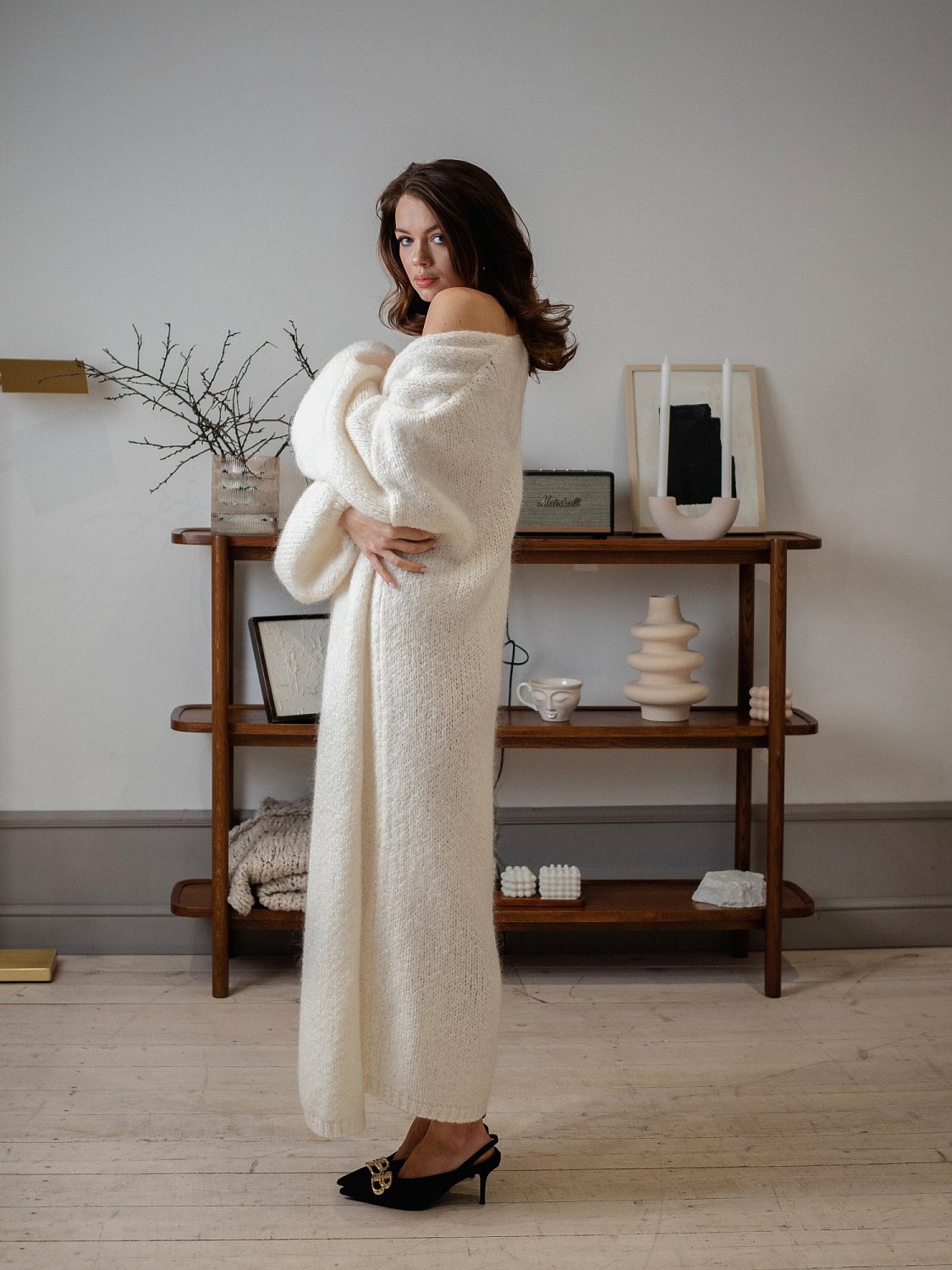 Кардиган цвет Молочный