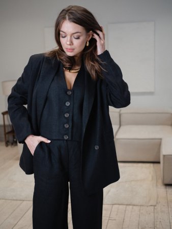 Купить Жакет женский цвет Черный в фирменном магазине спортивной одежды Brillante.by