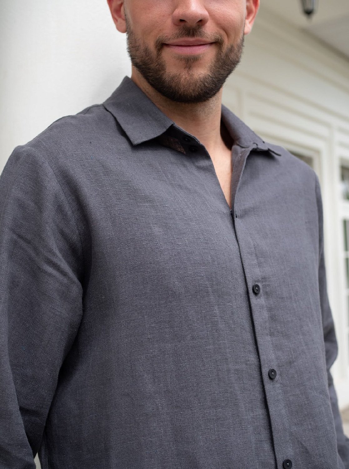 Костюм рубашка, брюки цвет Графит  (можно купить отдельно)