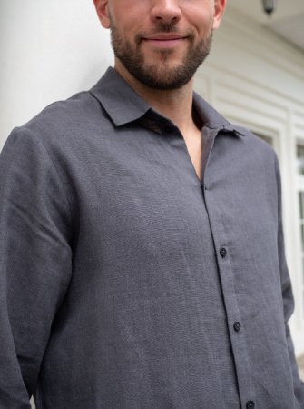 Купить Костюм рубашка, брюки цвет Графит  (можно купить отдельно) в фирменном магазине спортивной одежды Brillante.by