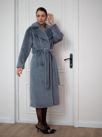 Купить Шуба халат цвет Серо-голубой в фирменном магазине спортивной одежды Brillante.by