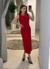 Купить Платье трикотажное CHIC цв. классический красный в фирменном магазине спортивной одежды Brillante.by